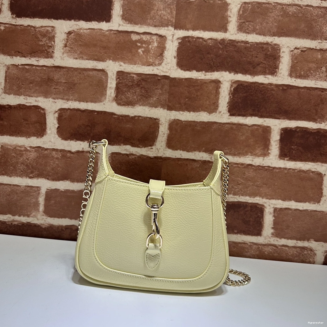 Hyperpeter GUCCI BAG-19.5*18*3.5CM SHOULDER JACKIE 0727